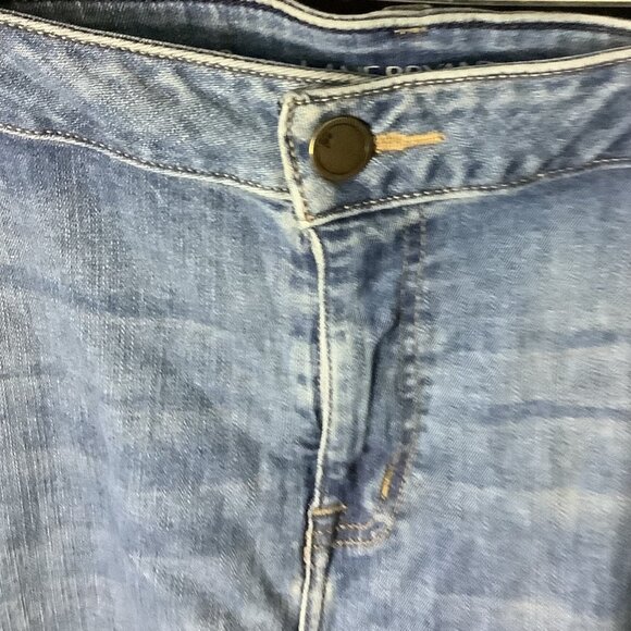 Lane Bryant Plus Size Boyfriend Distressed Denim Jeans Women 24R Blue Casual - Picture 14 of 16